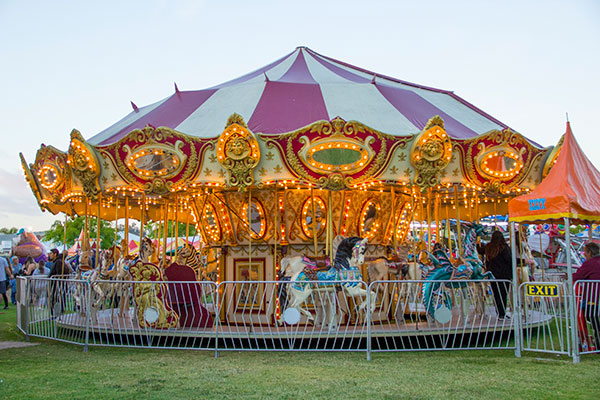 Mesa County Fair carousel