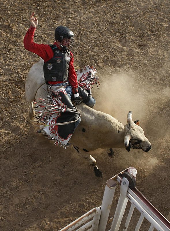 Bull Riding at Mesa County Fair - Volunteer at Mesa County Fair