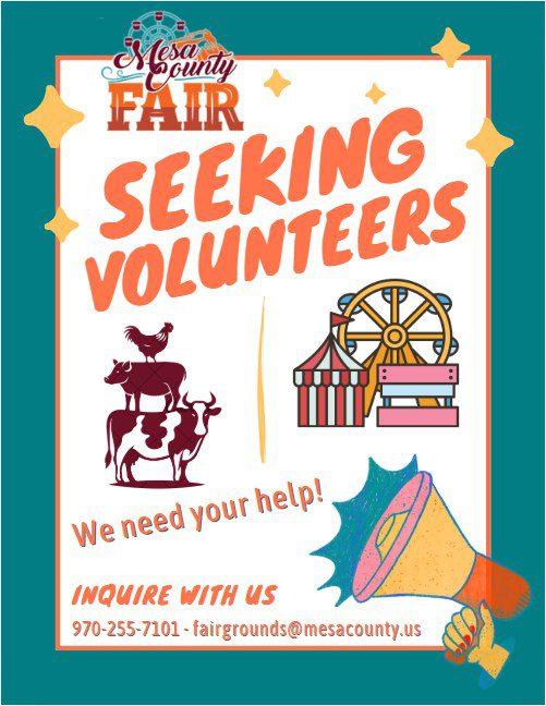 Mesa County Fair - Seeking Volunteers